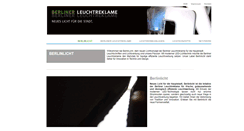 Desktop Screenshot of berliner-leuchtreklame.de